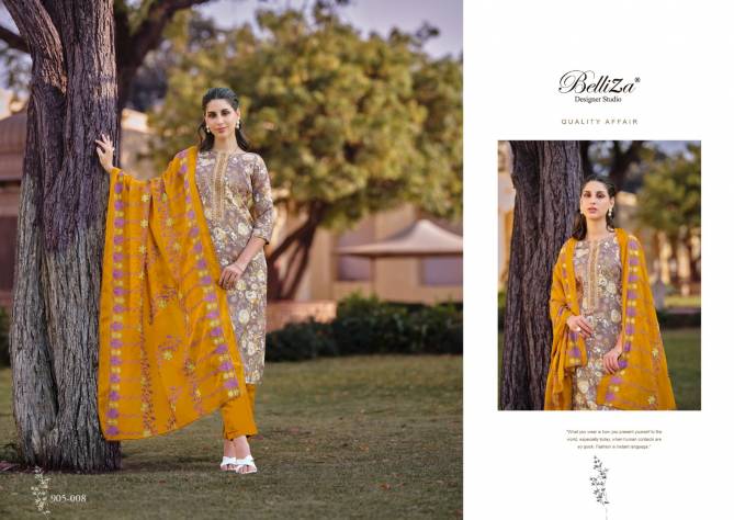 Sophia Vol 3 By Belliza Blossom Cotton Printed Dress Material Wholesale Price In Surat
